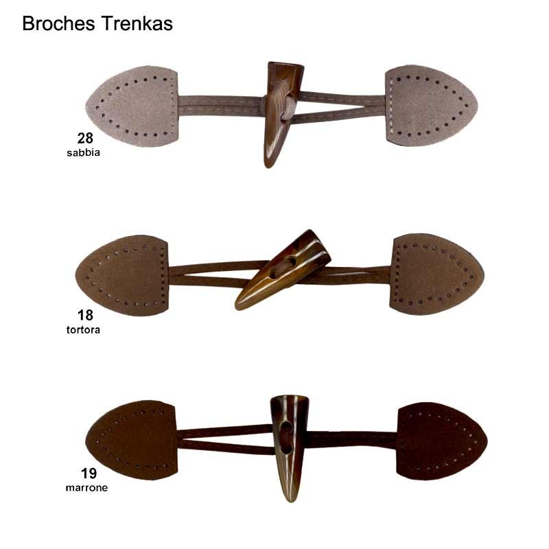 BOLSA 6 BROCHES TRENKA 20 x 5cms