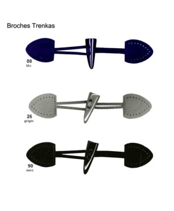 BOLSA 6 BROCHES TRENKA 20 x 5cms