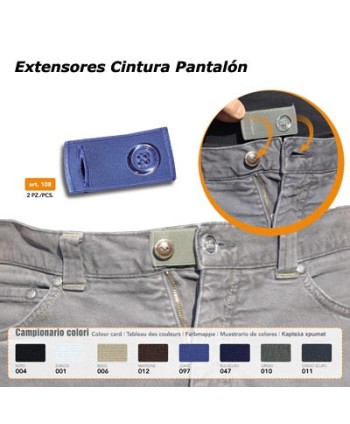 PACK2 EXTENSORES CINTURA PANTALON