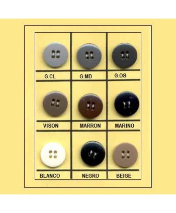 CAJA 144 BOTONES PANTALON N23 Ref532