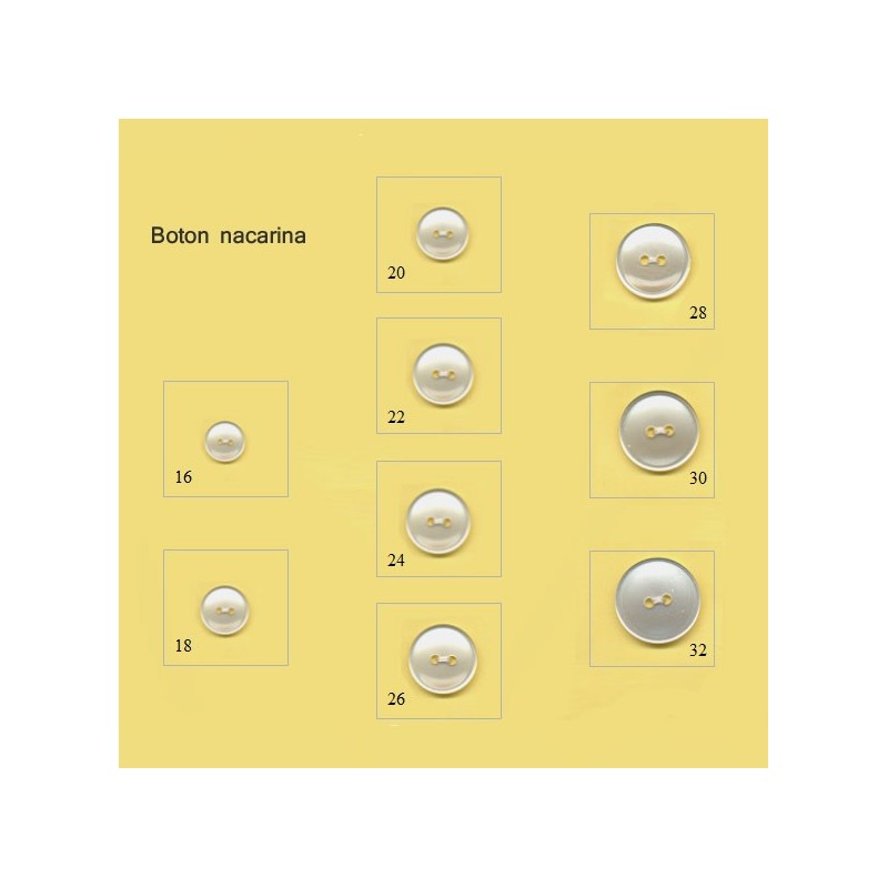 CAJA 144 BOTONES NACARINA Ref3669