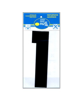 NUMERO TERMOADHESIVO 205 x 12cms CNEGRO