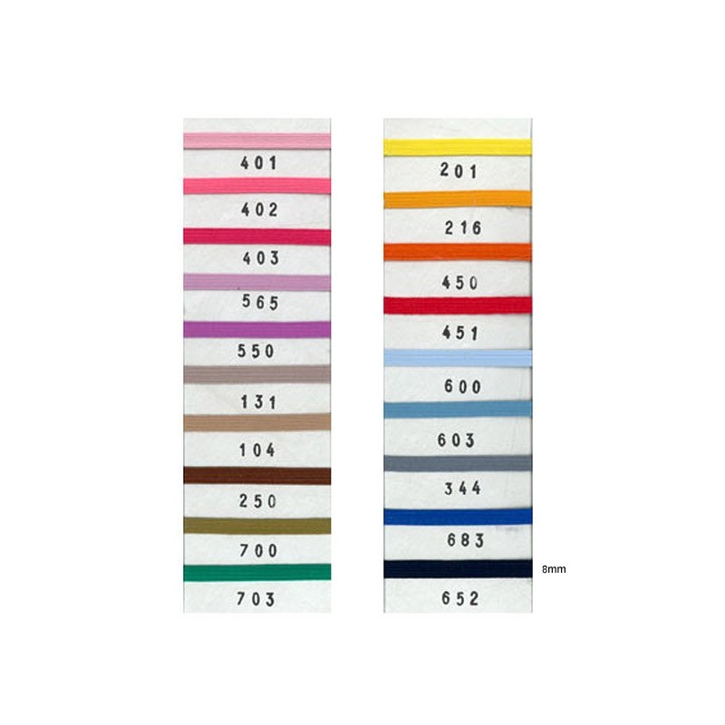 PIEZA 25 MTRS GOMA  COLORINES