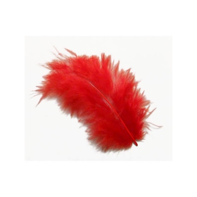 BOLSA 100 PLUMAS MARABU 15cms