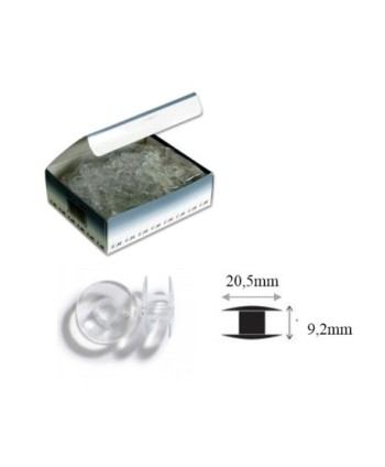 CAJA 100 CANILLAS PLASTICO 803221 16 X 1