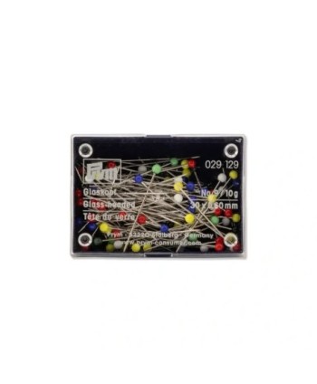 CAJA 10grs ALF CABEZA VIDRIO SURT N 06 x 30mm