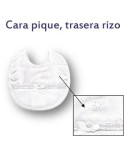 PAQUETE 3 BABEROS PIQUE 15 X 16