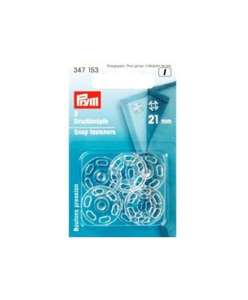 PAQT 3 BROCHES PRESION 21mm PLASTICO  347153