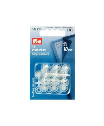 PAQT 18 BROCHES PRESION 10mm PLASTICO  347159