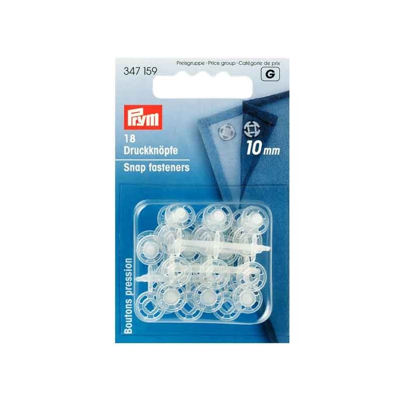 PAQT 18 BROCHES PRESION 10mm PLASTICO  347159