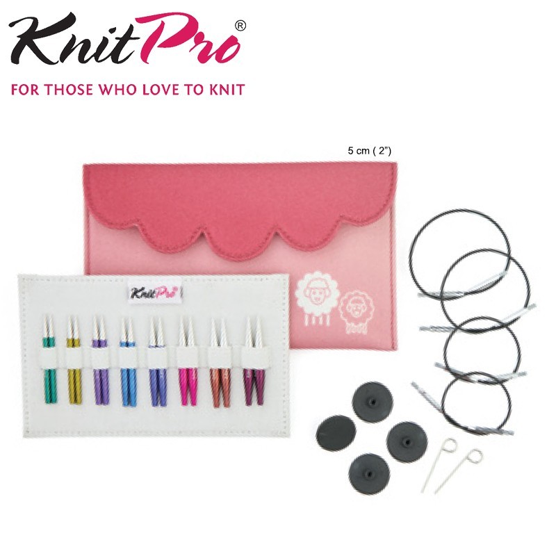 SET 8 AGUJAS ZING INTERCAMBIABLES  MINI 5cms