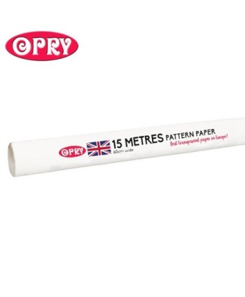ROLLO 15mtrs PAPEL CALCO PATRONES 60cms