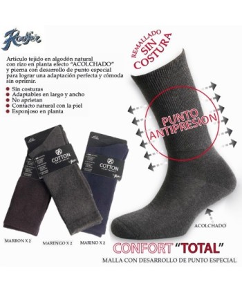 CALCETIN CRO TOTAL CONFORT RIZO PLANTA