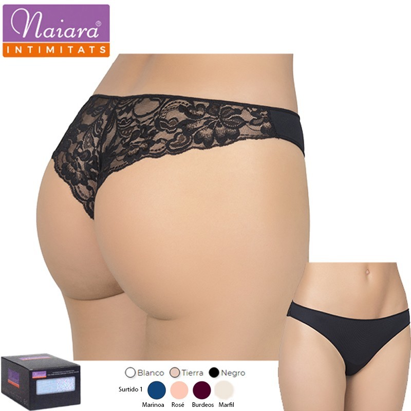 PACK2 TANGAS BRASILEAS 95 POLIAMIDA