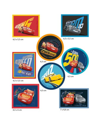 EXP. 24 TERMOADHESIVOS IMPRESO. CARS