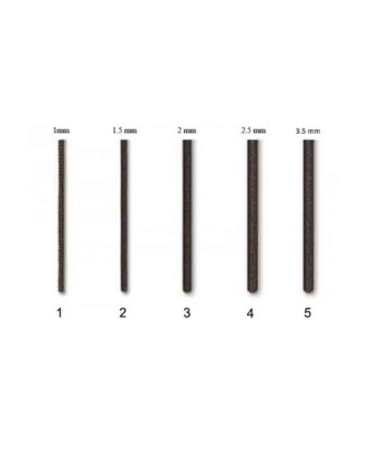 CARRETE 100mtrs GOMA CORDON  Ref3000 2mm