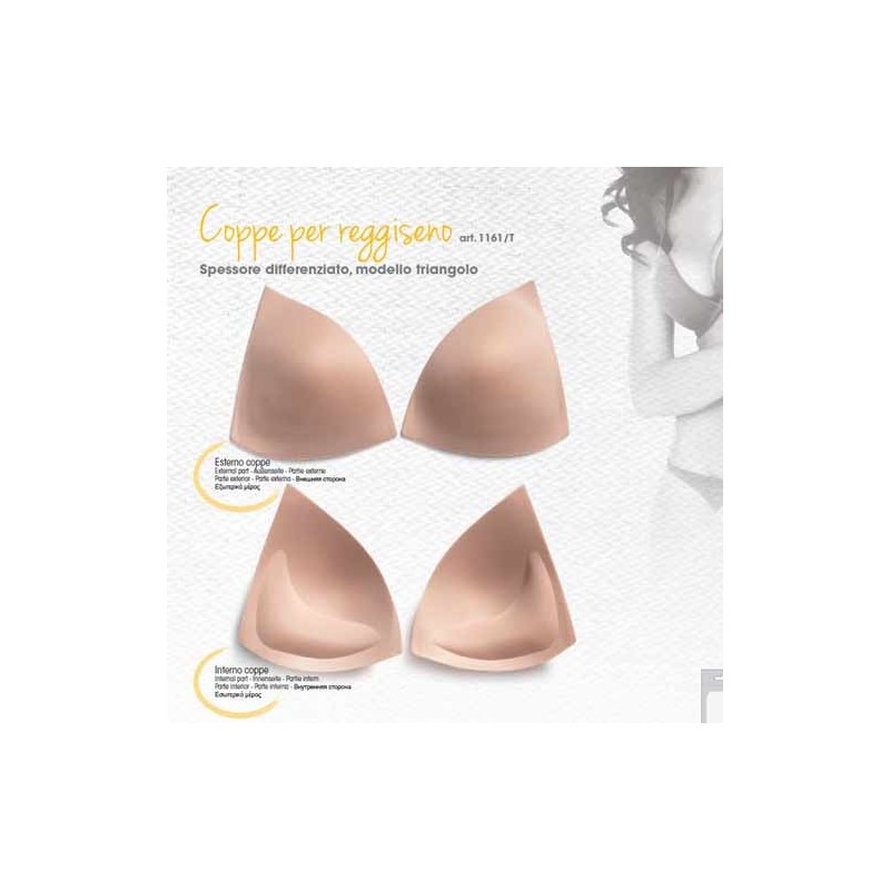 COPA PARA SUJETADOR TRIANGULAR PUSH UP