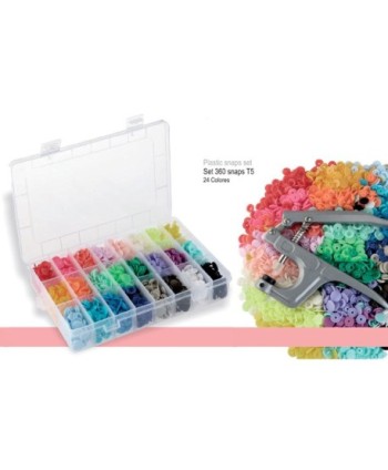 SET 360 SNAPS 24 colores