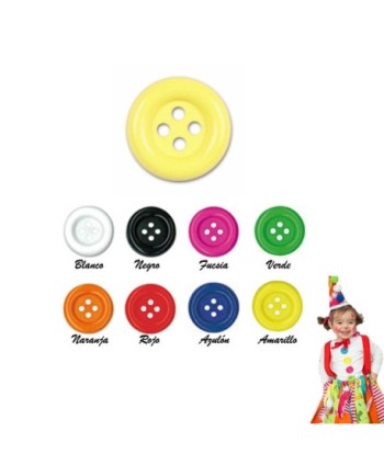 BOLSA 24 BOTONES PAYASO 30mm