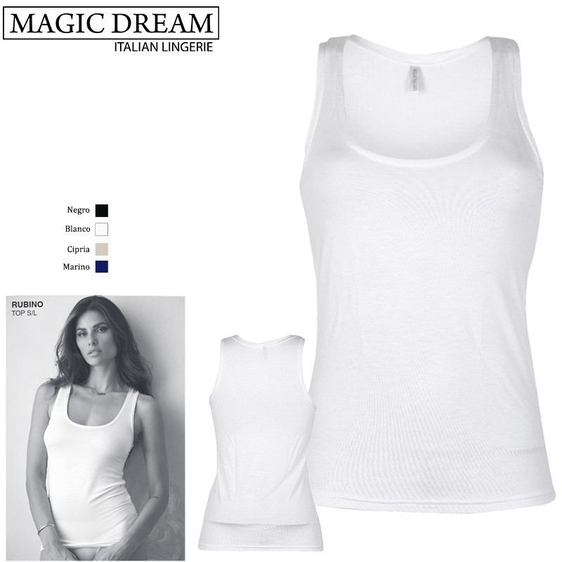 CAMISETA BAMBU SRA T ANCHO  Ref RUBINO