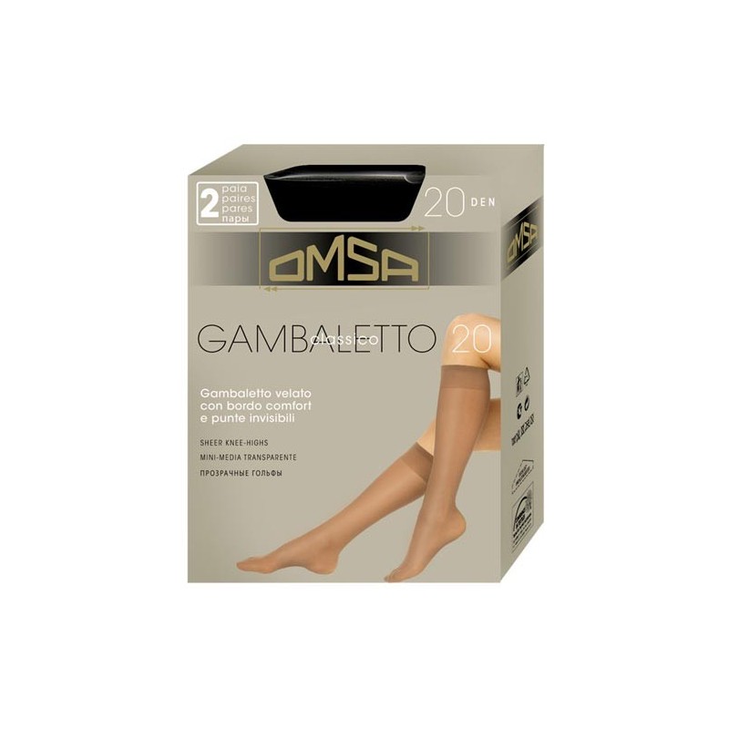 CAJA 2 PARES GAMBALETO CLASSICO 057OM