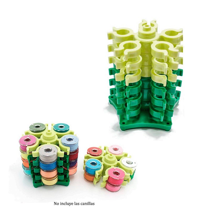TORRE ORGANIZADOR 30 CANILLAS DE MAQUINA DE COSER