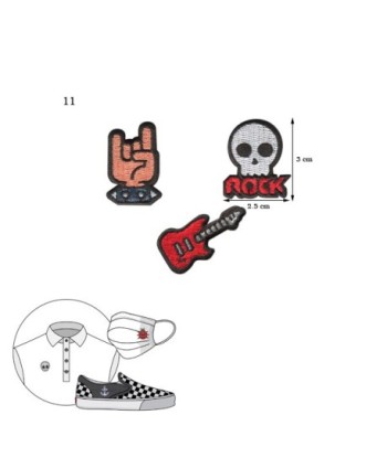 PACK 5 SETS DE 3 PARCHES TERMOADHESIVOS