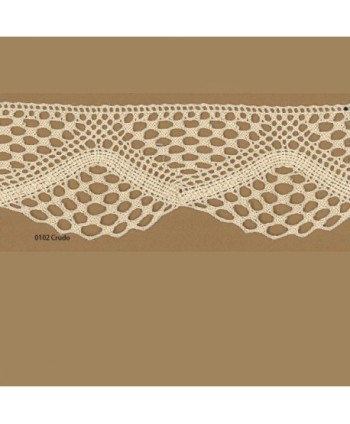 PUNTILLA BOLILLO MERCERIZADO 75 cms