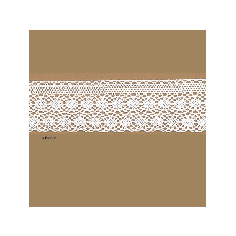 PUNTILLA BOLILLO NO MERCERIZADO 5 cms