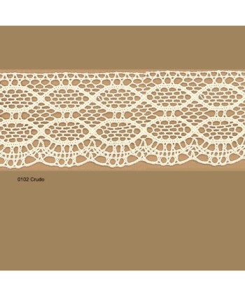 PUNTILLA BOLILLO NO MERCERIZADO 66 cms