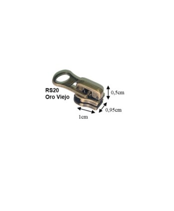CURSOR CREMALLERA  METALICA TIPO8   10unds