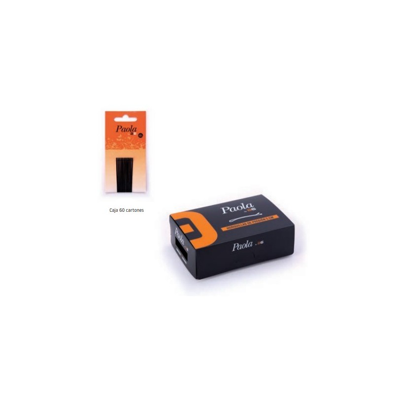CAJA 60 CARTONES 12 CLIPS 5cms PAOLA