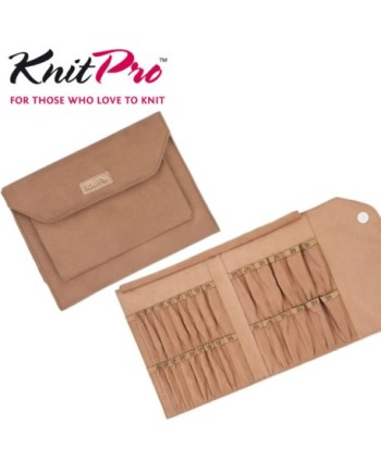 ESTUCHE AGUJAS INTERCAMBIABLES  KNITPRO 22 x 175 x 15cms
