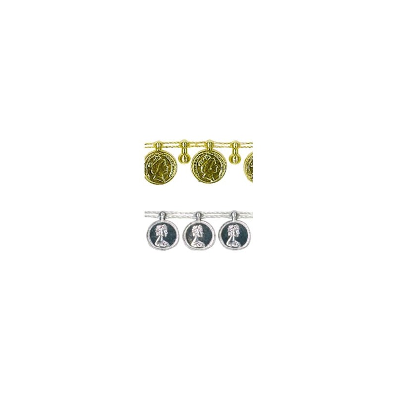 PIEZA 92mtrs FLECO MONEDAS PLASTICO