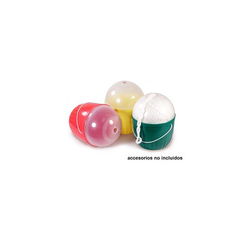 BOLSA 6 PORTA OVILLOS PLASTICO 12 x 15 cms