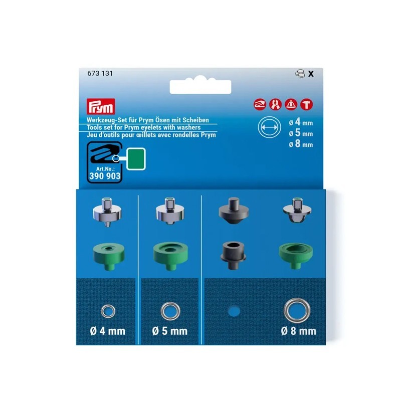 JUEGO HERRAMIENTAS OJETES  ARAND PARA 458mm