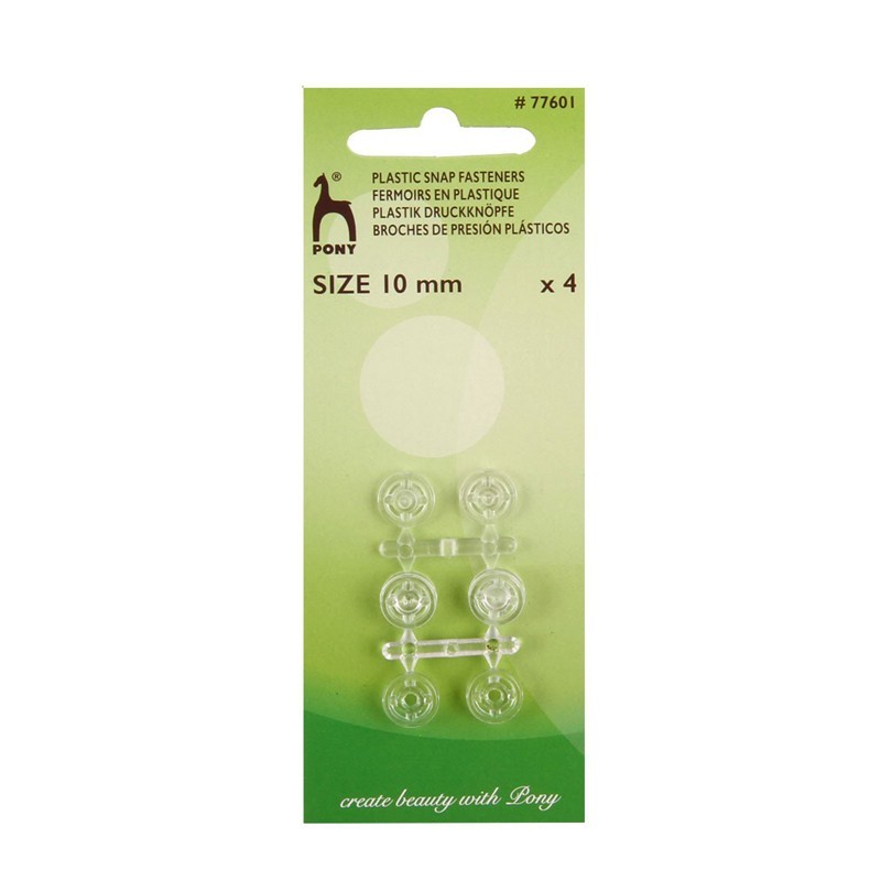 CAJA 5 BLISTER 4 BROCHES 10mm POLICARBOTATO