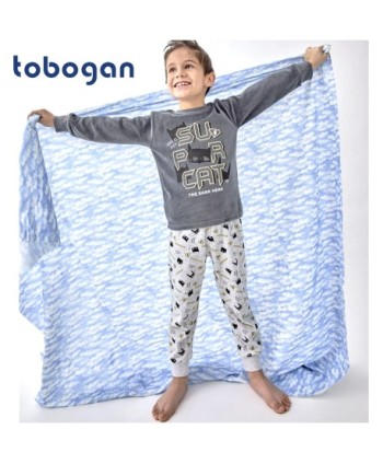 PIJAMA INFANTIL TERCIOPELO
