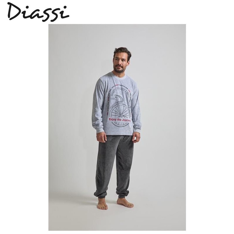 PIJAMA HOMBRE 2P TERCIOPELO ALGODN