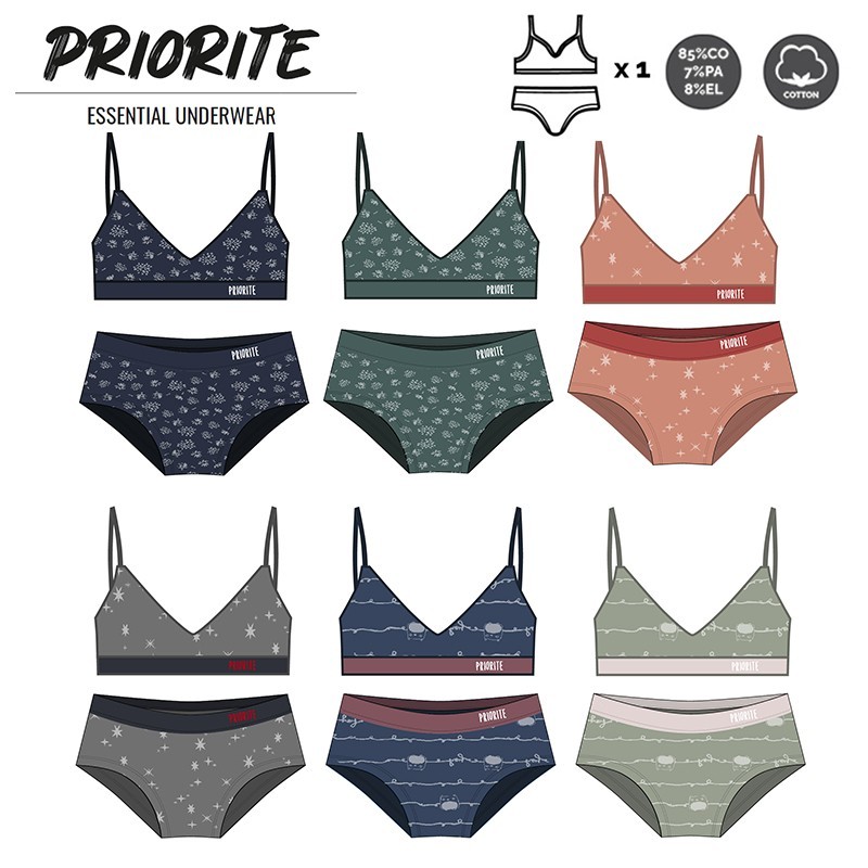 TOPS   BIKINI NIA ALGODON