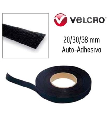 ROLLO 25mtrs VELCRO GANCHO PEGAR 20mm